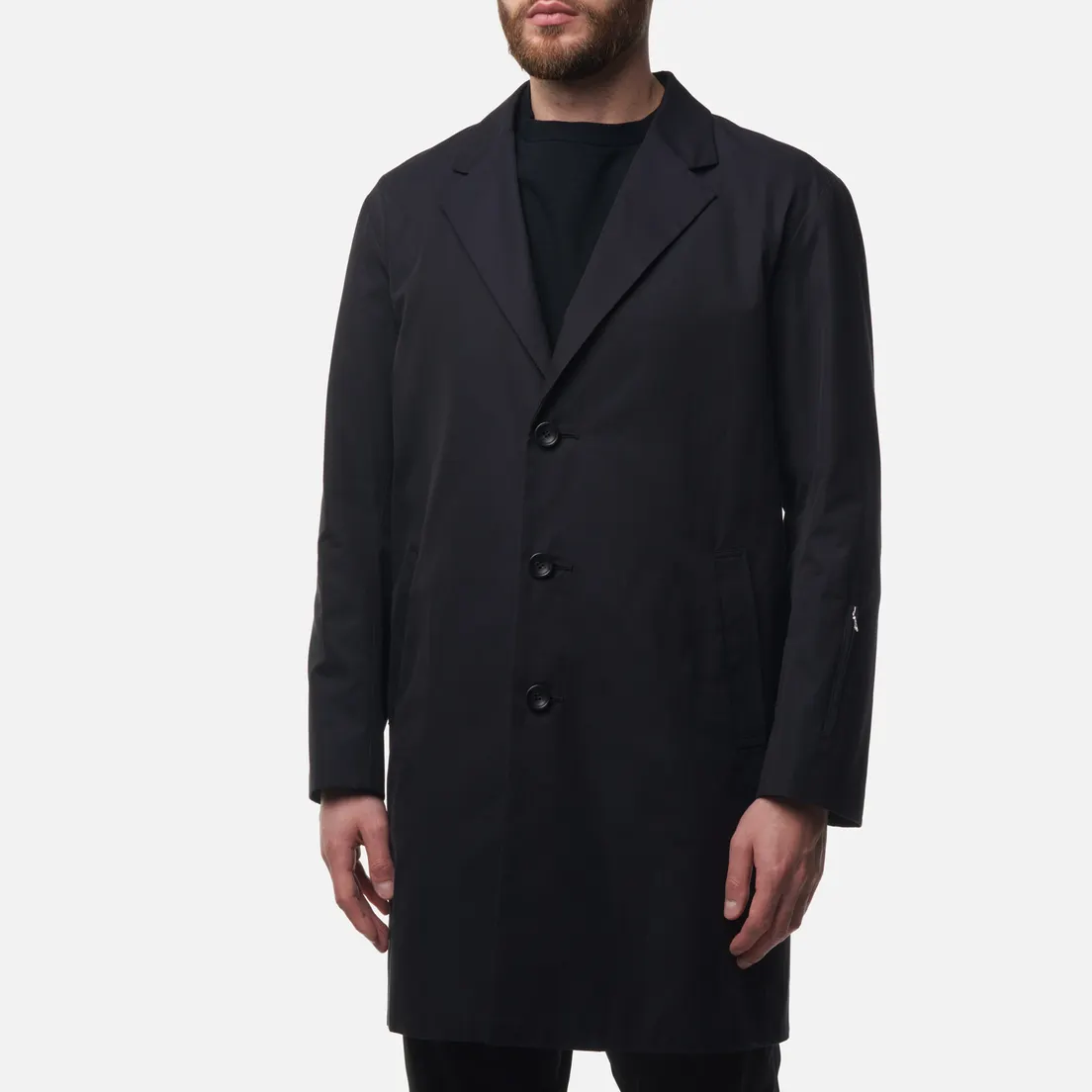 SOPHNET. Мужское пальто Oversized Chesterfield