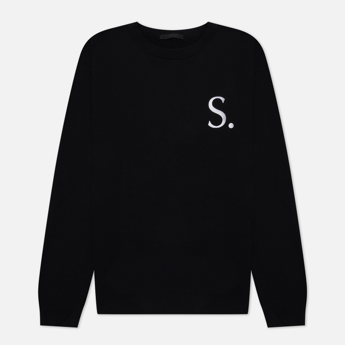 SOPHNET. Albini Cotton Cashmere Embroidery Crew Neck