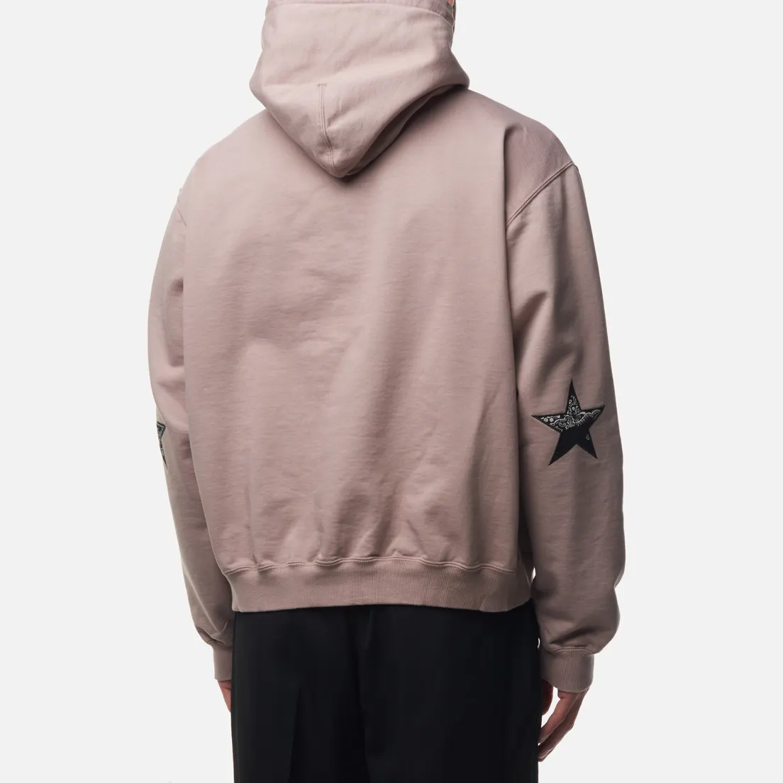 SOPHNET. Мужская толстовка Bandana Star Elbow Patched Big Hoodie