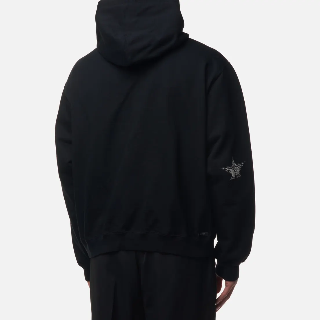 SOPHNET. Мужская толстовка Bandana Star Elbow Patched Big Hoodie