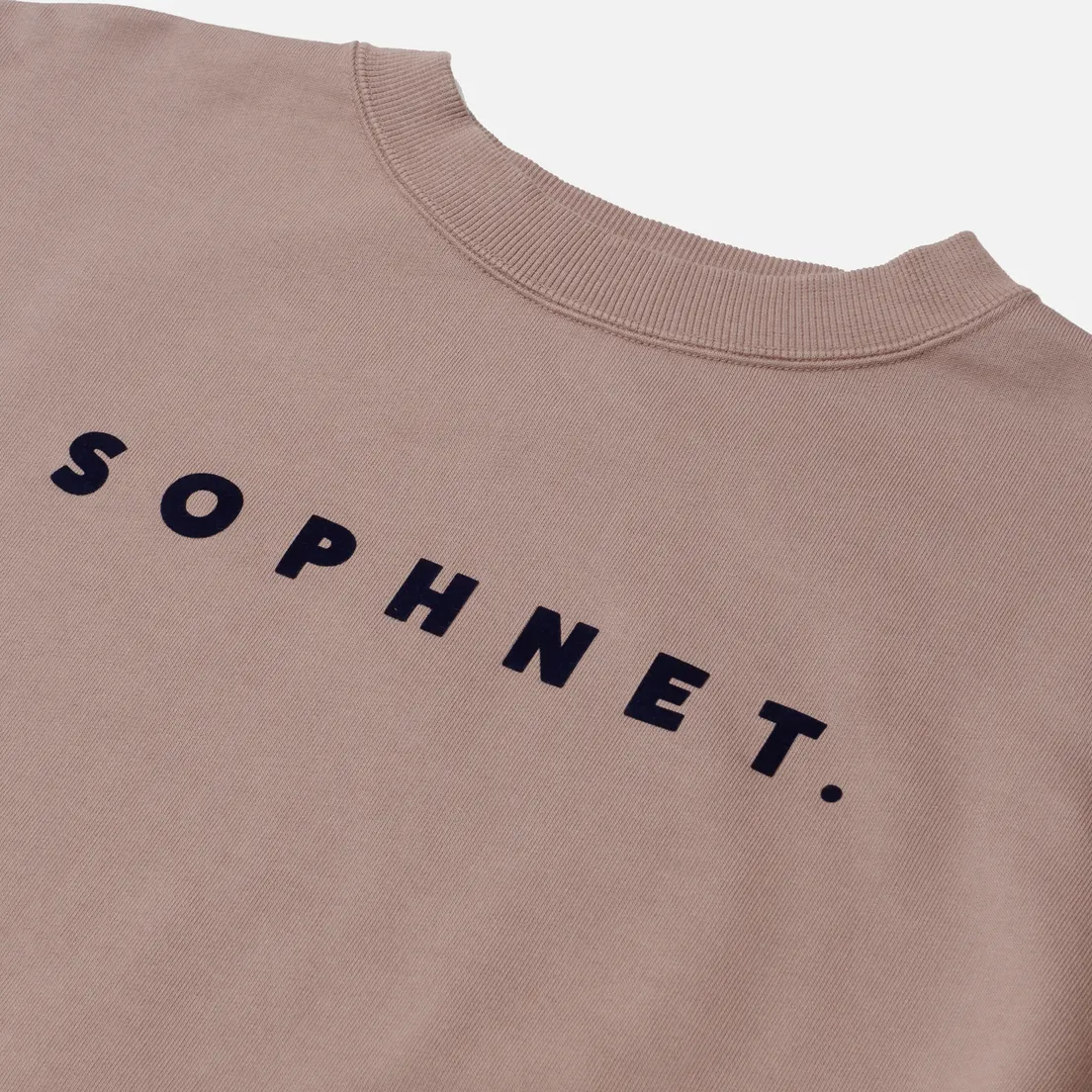 SOPHNET. Мужская толстовка Classic Logo Big Crew Neck