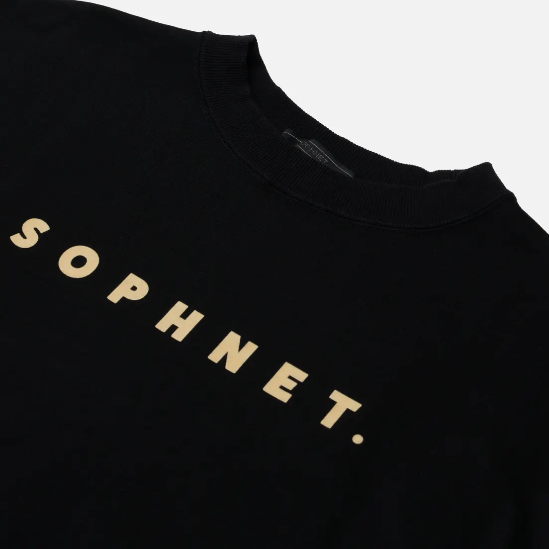 SOPHNET. Мужская толстовка Classic Logo Big Crew Neck