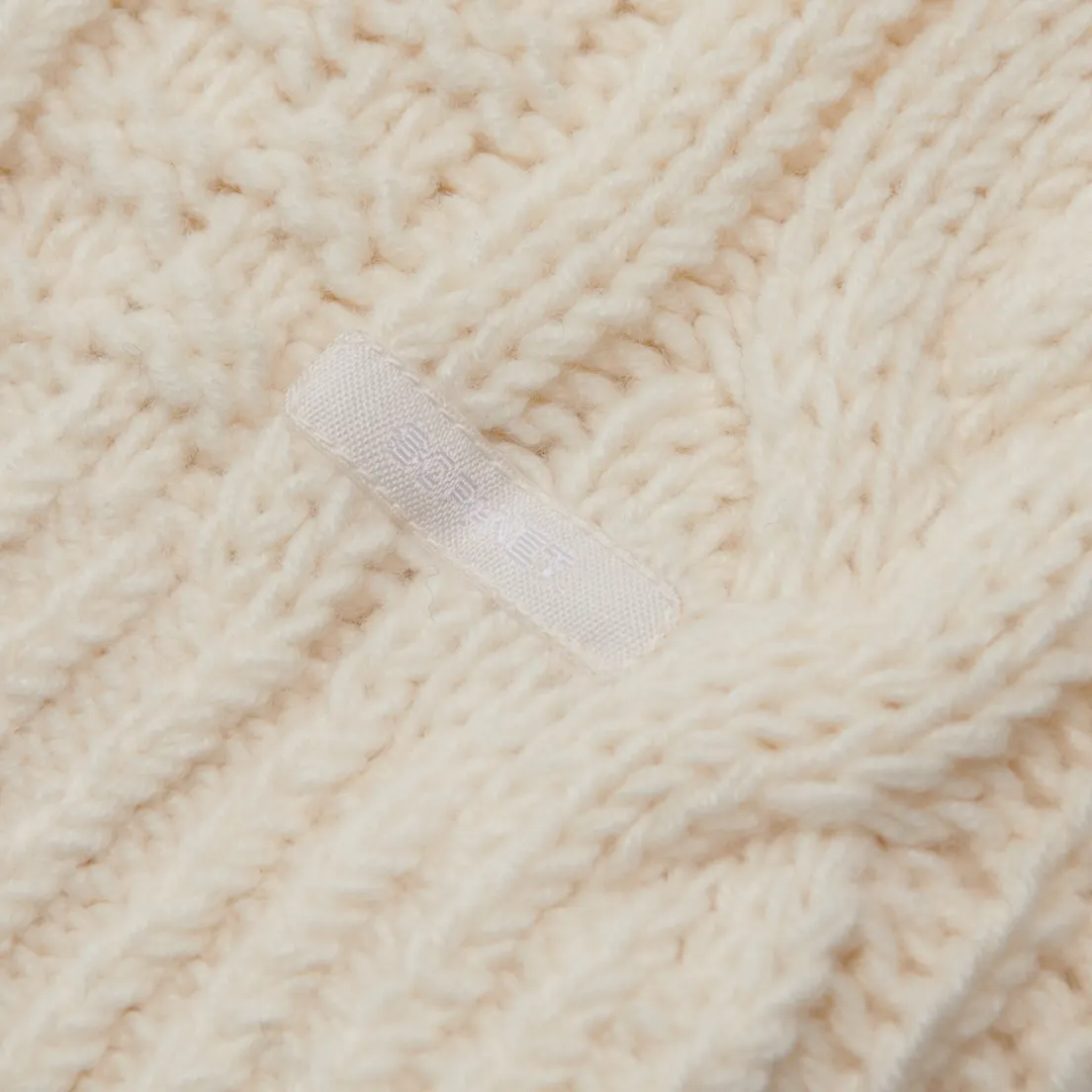SOPHNET. Мужской свитер Cable Mix Turtle Neck