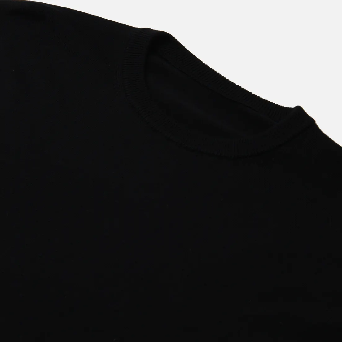 SOPHNET. Мужской свитер Heart Elbow Pattern Crew Neck