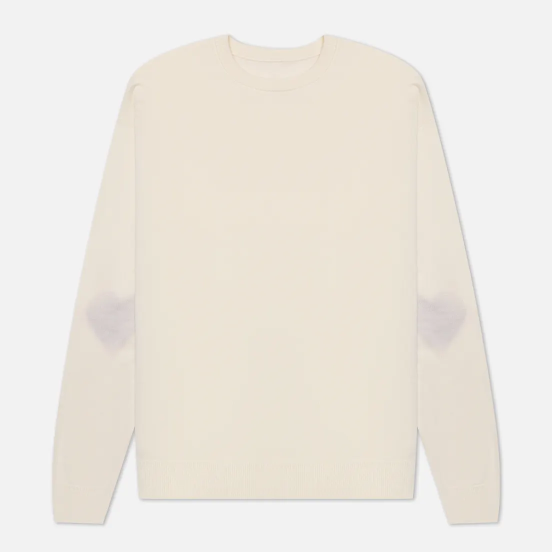 SOPHNET. Мужской свитер Heart Elbow Pattern Crew Neck