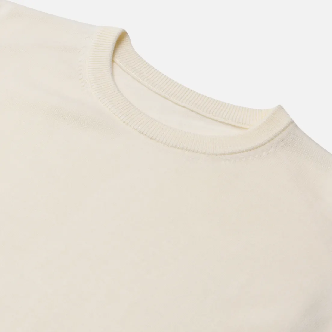 SOPHNET. Мужской свитер Heart Elbow Pattern Crew Neck