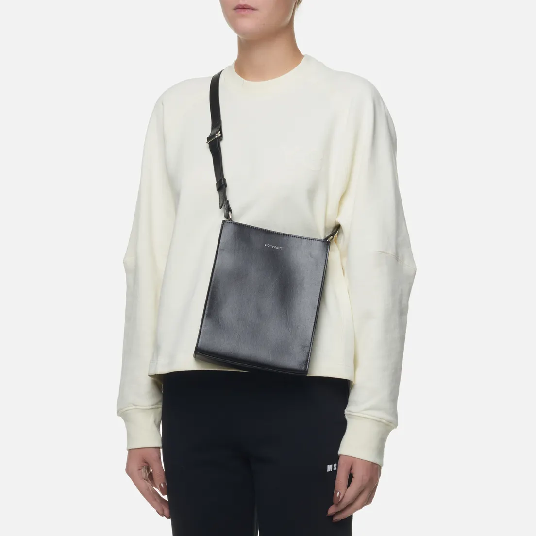 SOPHNET. Сумка Small Leather Shoulder