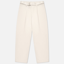 SOPHNET. Мужские брюки Stretch Chino Belted Tuck Hem Code Tapered