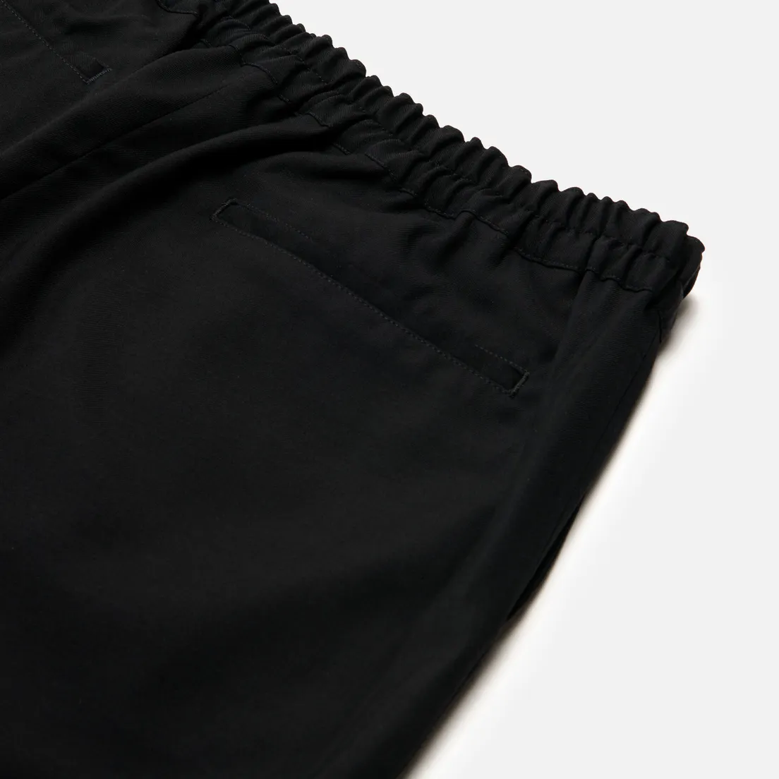 SOPHNET. Мужские брюки Super Black Wool Tapered Easy