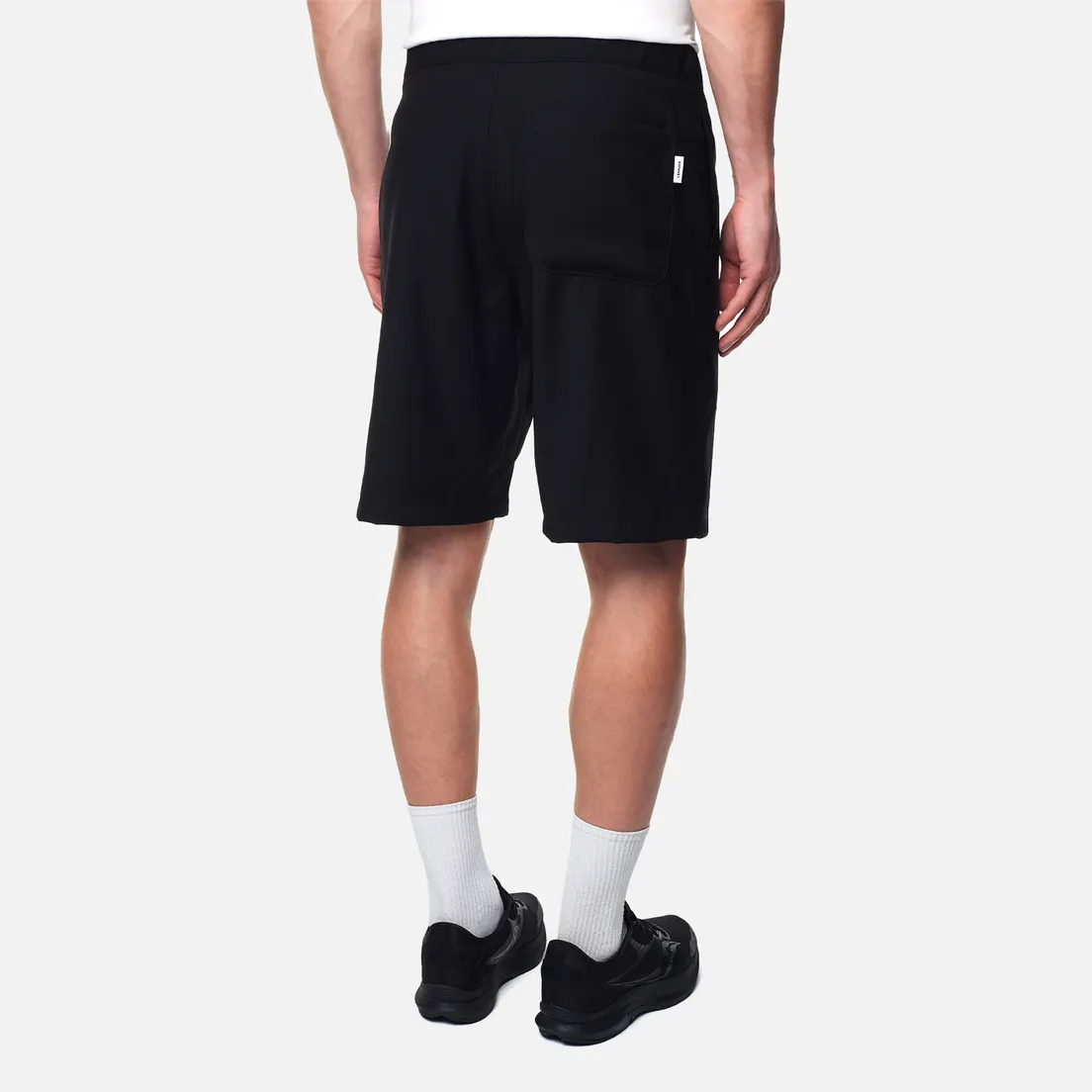 SOPHNET. Мужские шорты Super Black Wool Easy