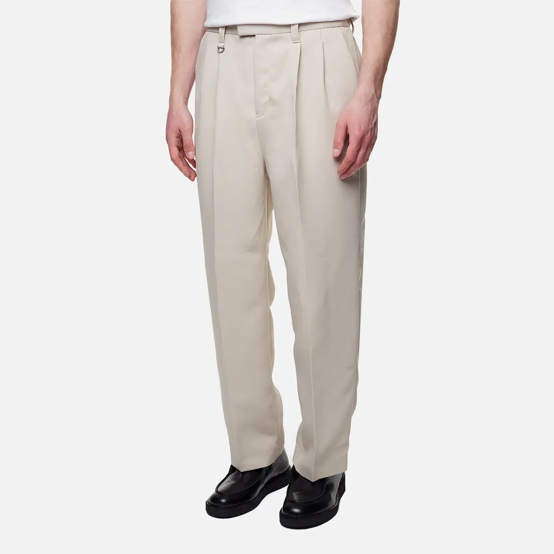 SOPHNET. Мужские брюки 2 Tuck Wide Kersey Cloth