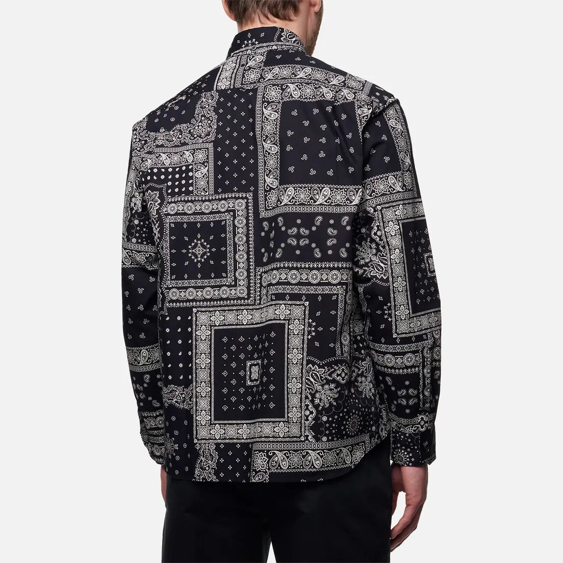 SOPHNET. Мужская рубашка Pattern Big B.D.
