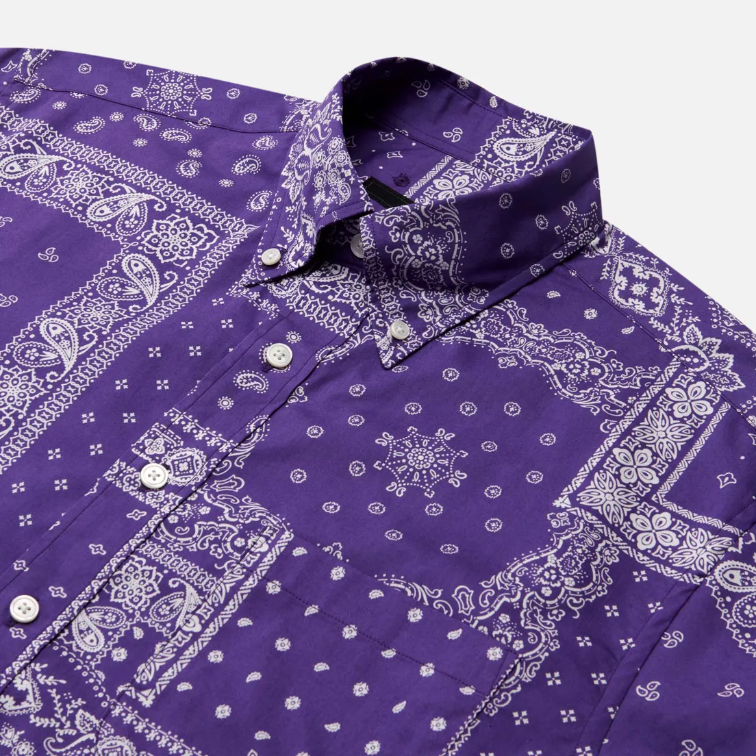 SOPHNET. Мужская рубашка Pattern Big B.D.