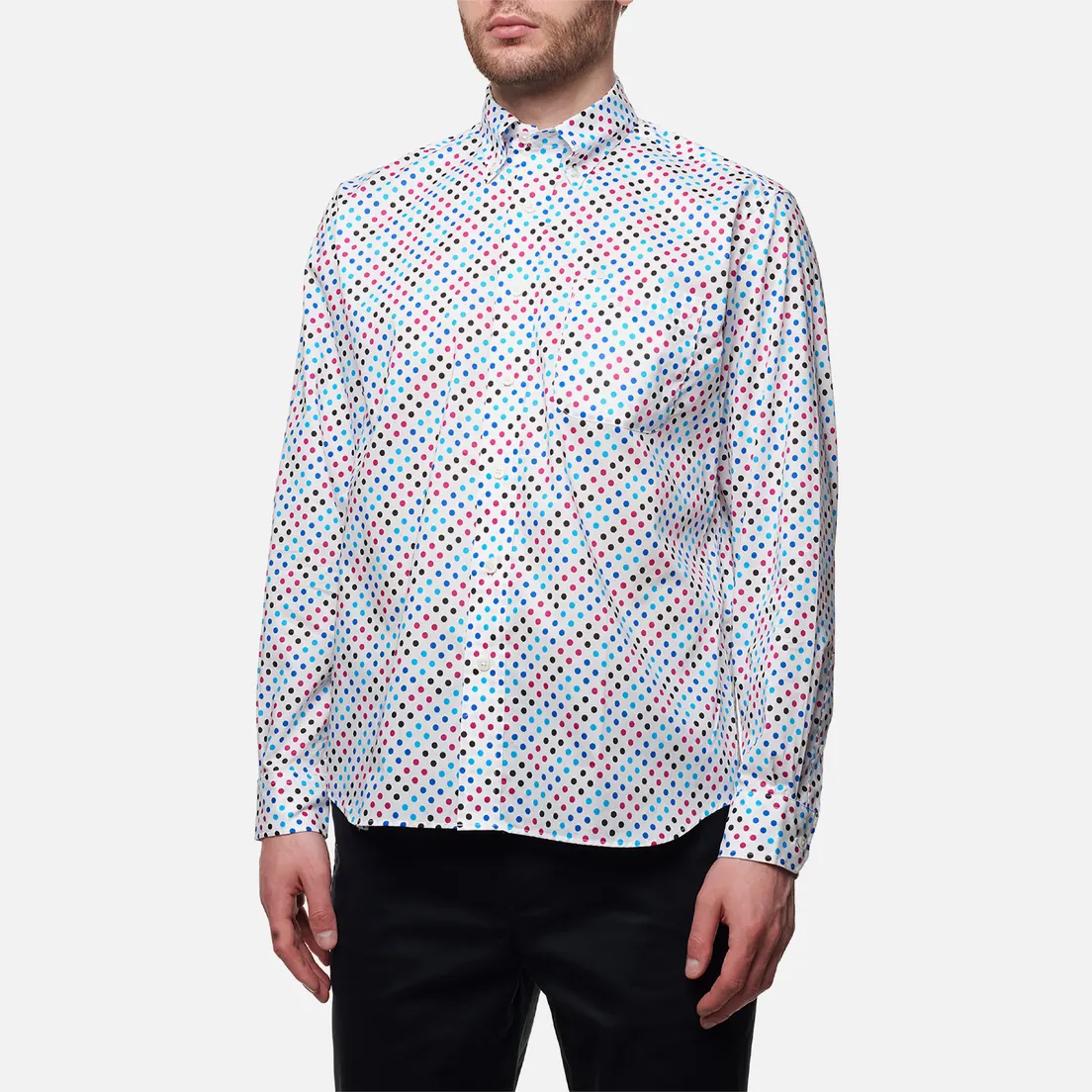 SOPHNET. Мужская рубашка Pattern Big B.D.
