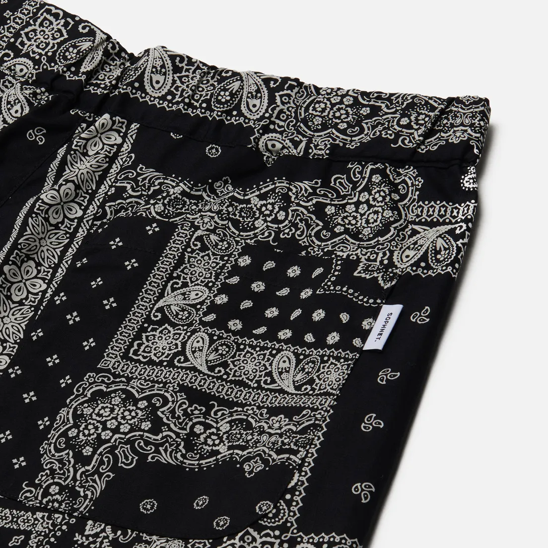 SOPHNET. Мужские шорты Bandana Easy