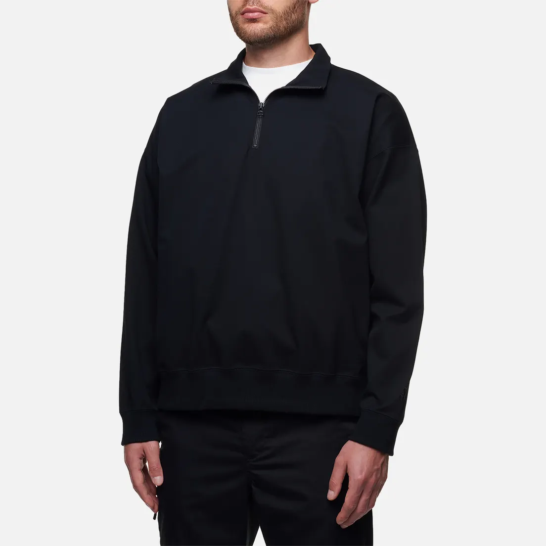 SOPHNET. Мужская толстовка Half Zip Super Baggy