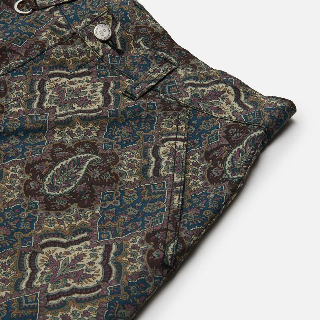 SOPHNET. Мужские брюки Wide Paisley