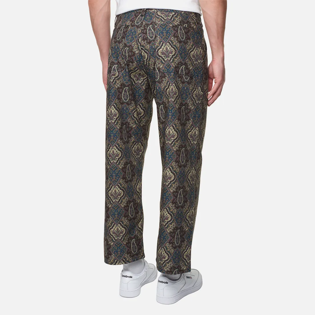 SOPHNET. Мужские брюки Wide Paisley