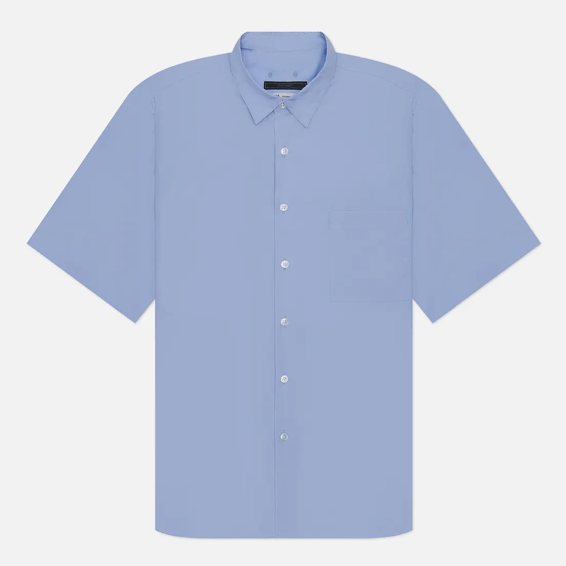 SOPHNET. Мужская рубашка Thomas Mason Regular Collar Baggy