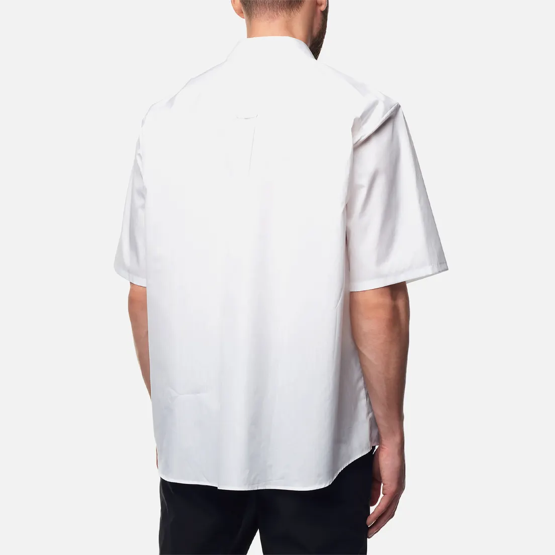 SOPHNET. Мужская рубашка Thomas Mason Regular Collar Baggy