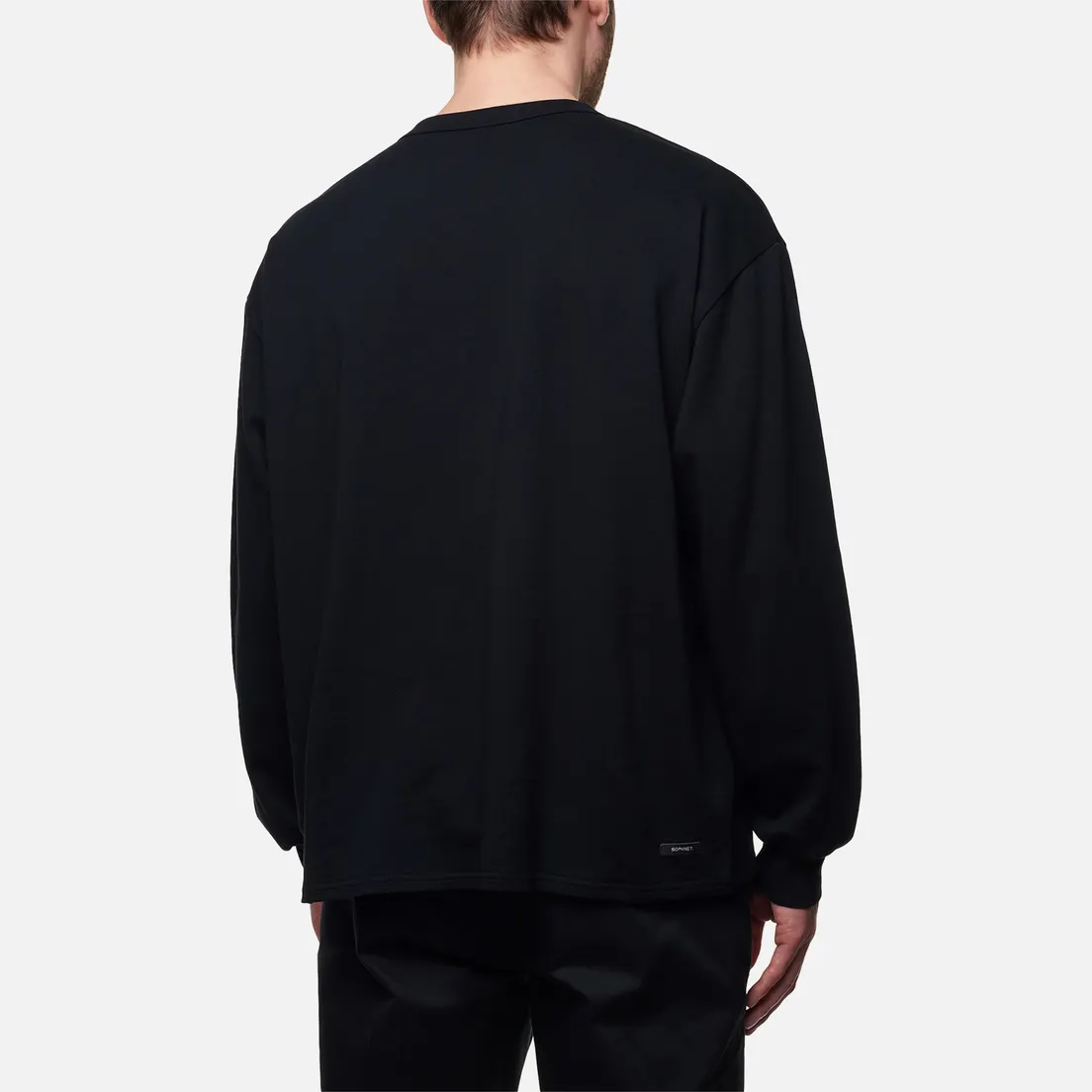 SOPHNET. Мужской лонгслив Classic Logo Baggy