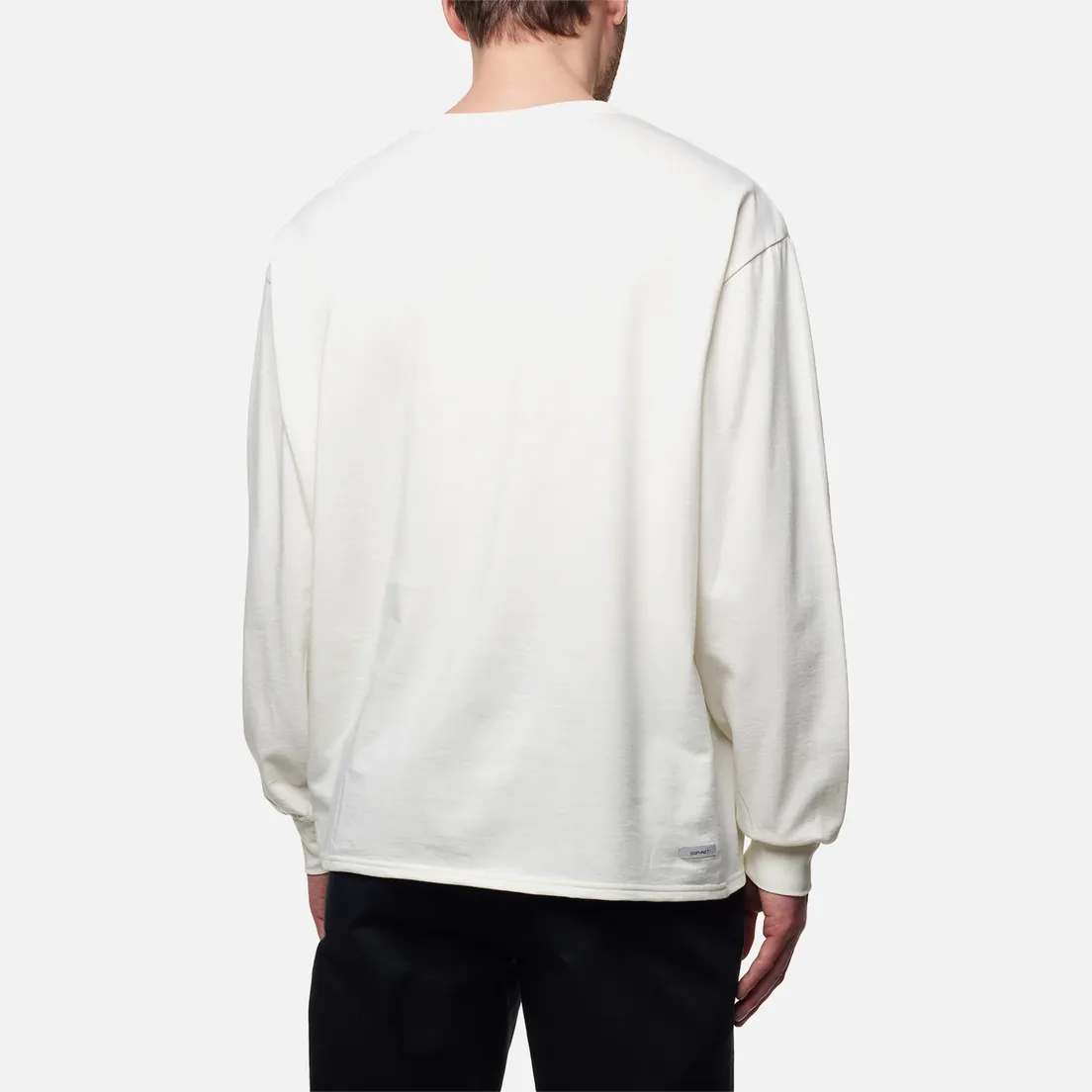 SOPHNET. Мужской лонгслив Classic Logo Baggy