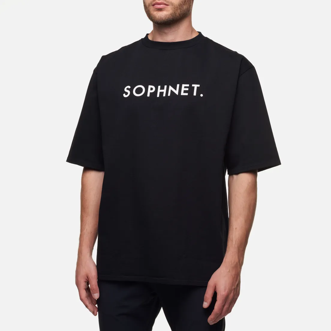 SOPHNET. Мужская футболка Logo Baggy
