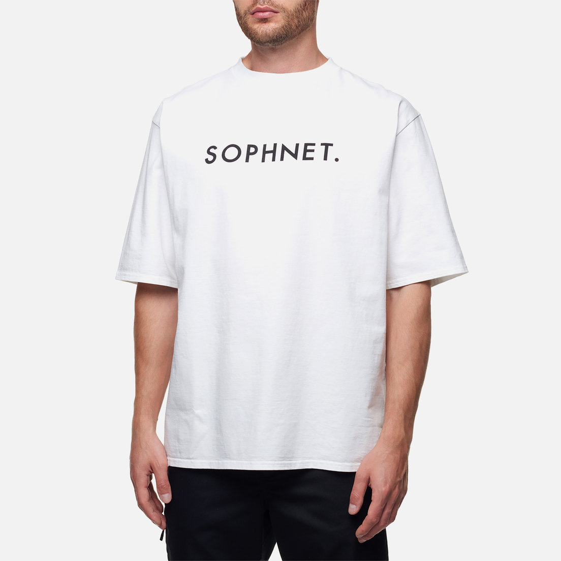 SOPHNET. Мужская футболка Logo Baggy