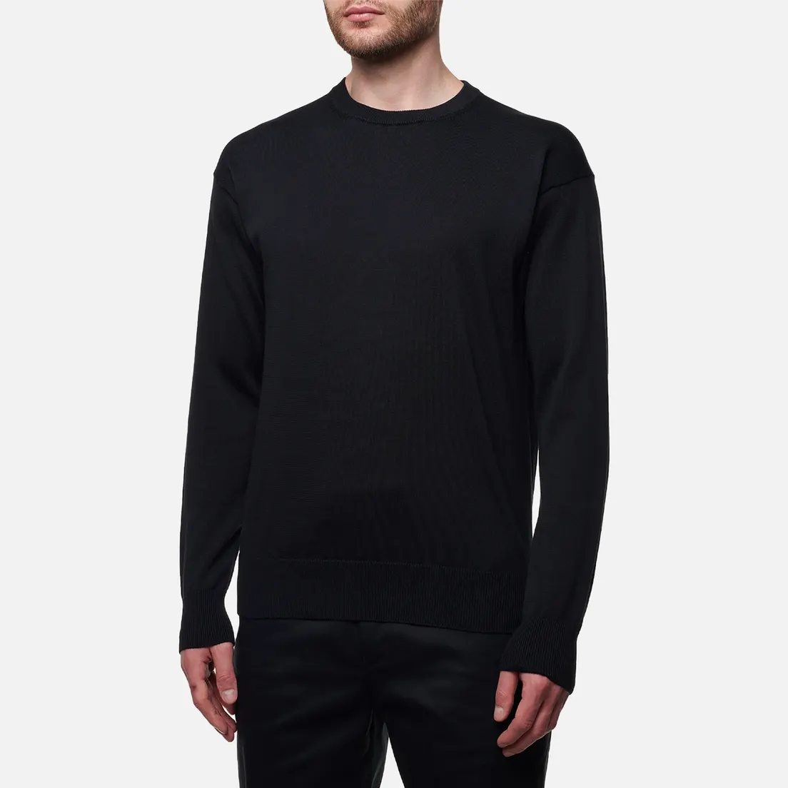 SOPHNET. Мужской свитер Heart Crew Neck