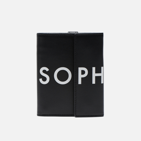 фото Кошелек sophnet. logo leather, цвет чёрный