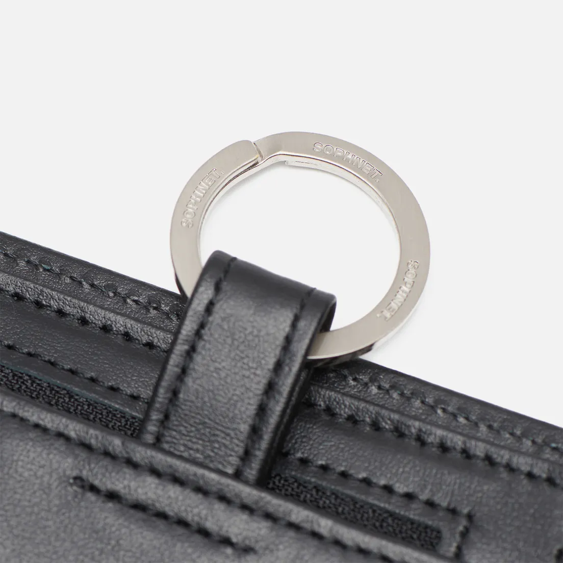 SOPHNET. Кошелек Logo Leather