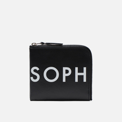 SOPHNET. Кошелек Logo Leather Coin