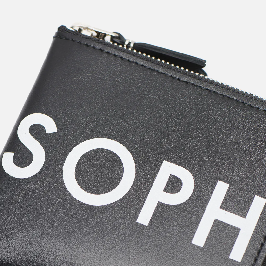 SOPHNET. Кошелек Logo Leather Coin