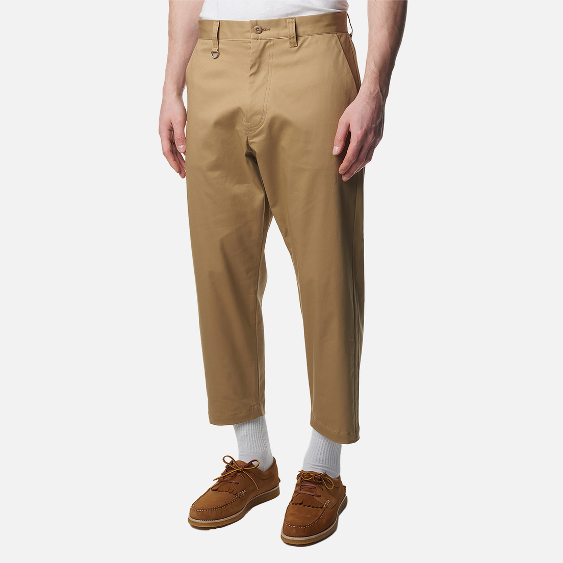 SOPHNET. Мужские брюки Stretch Chino Wide Cropped