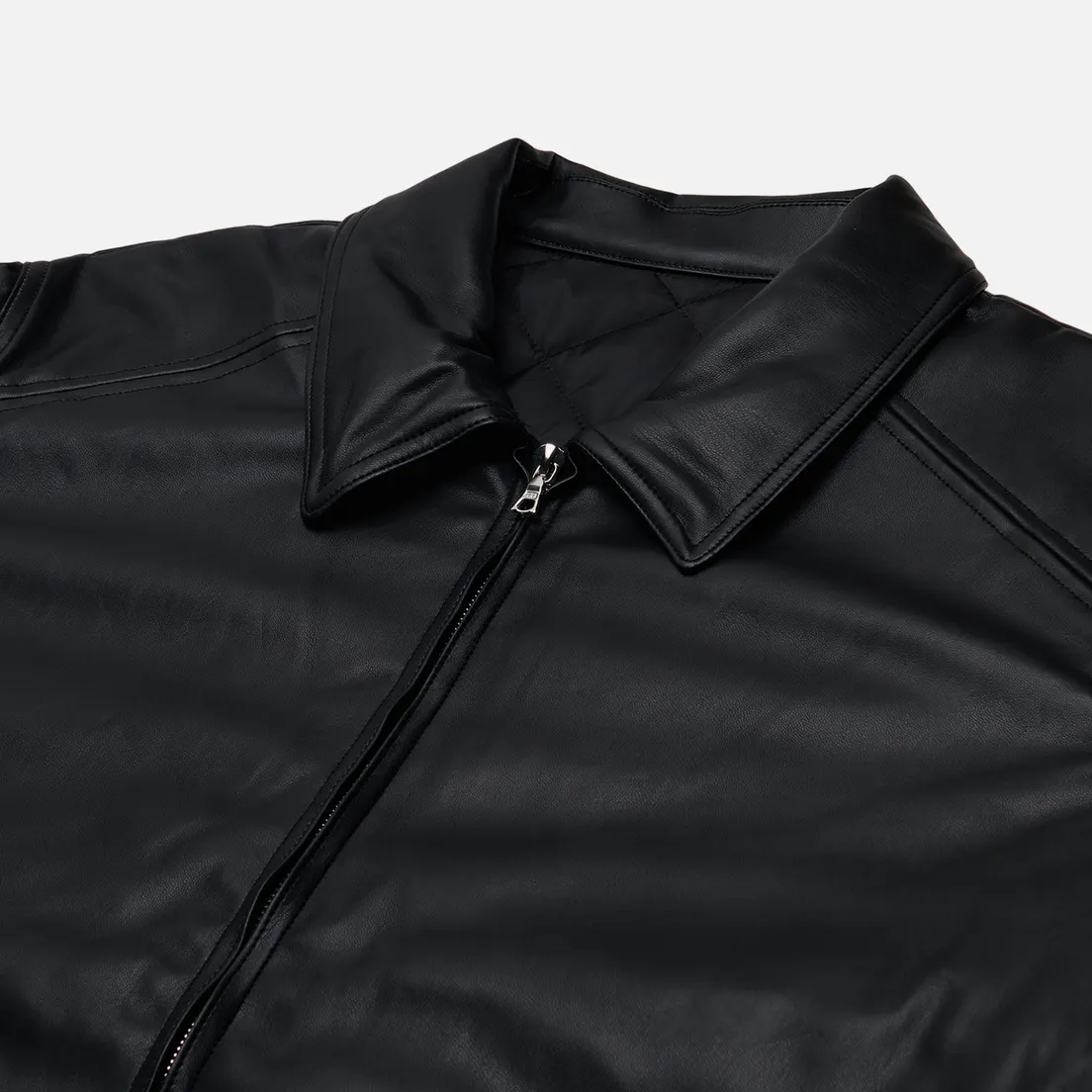 SOPHNET. Мужская демисезонная куртка Sustainable Leather Single Rider's