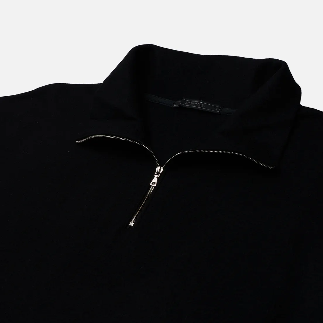 SOPHNET. Мужская толстовка Light Melton Half Zip