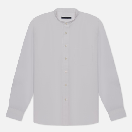 фото Мужская рубашка sophnet. band collar, цвет белый, размер s