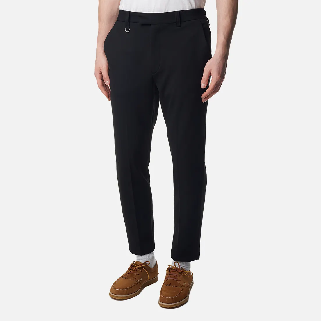 SOPHNET. Мужские брюки Monaluce Waist Shirring Slim Fit Slacks