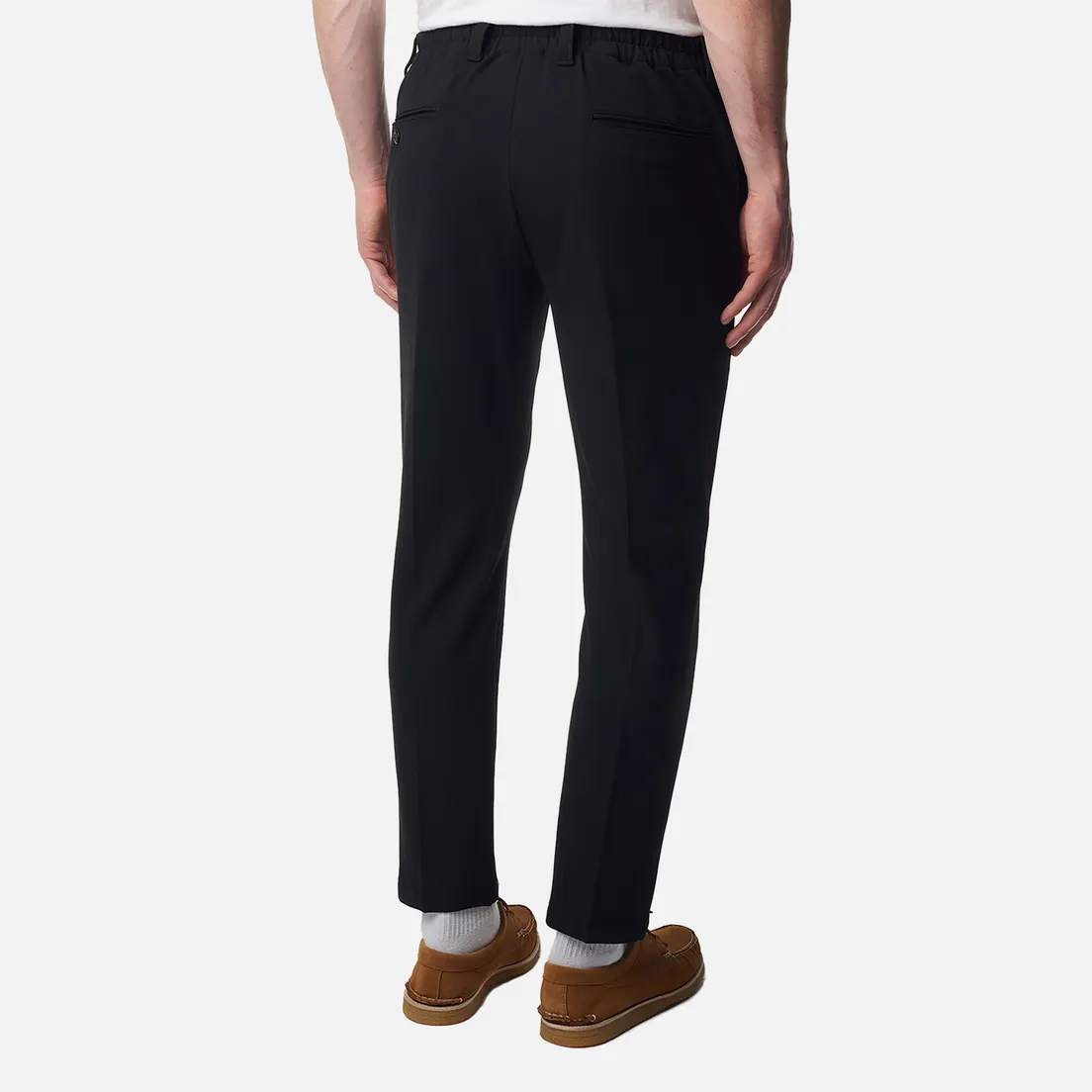 SOPHNET. Мужские брюки Monaluce Waist Shirring Slim Fit Slacks