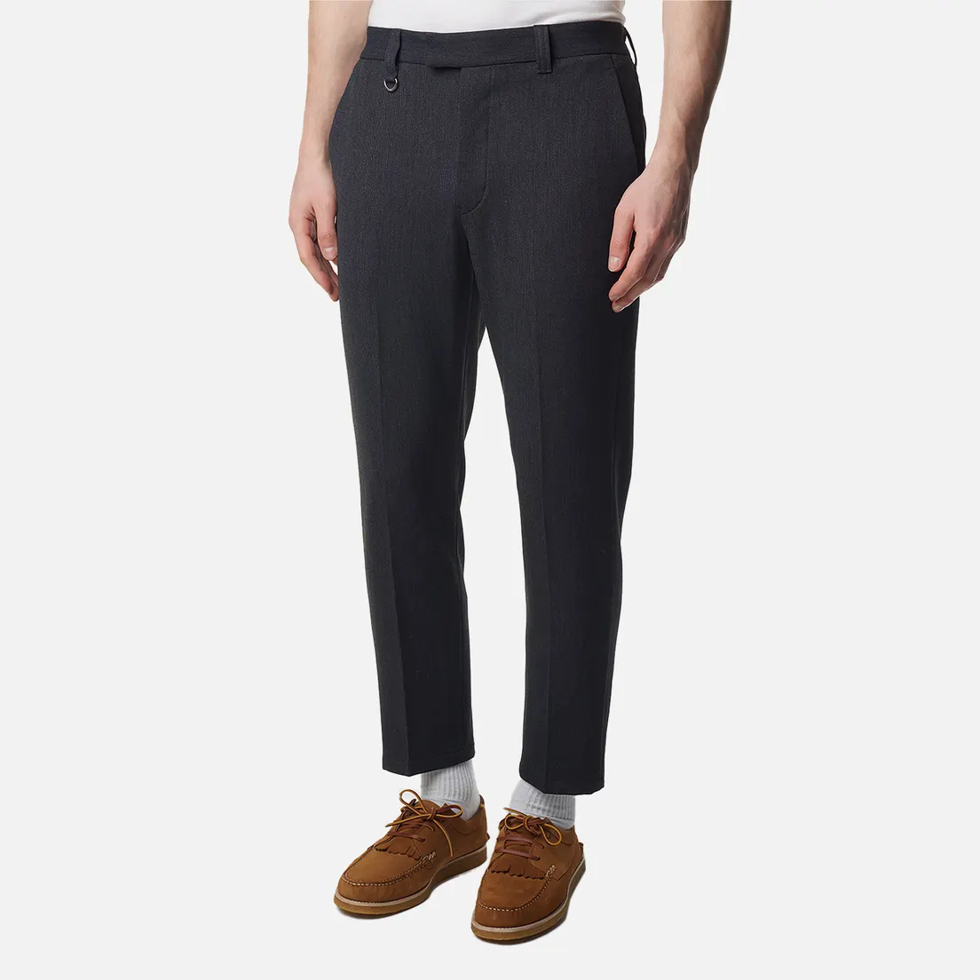 SOPHNET. Мужские брюки Monaluce Waist Shirring Slim Fit Slacks