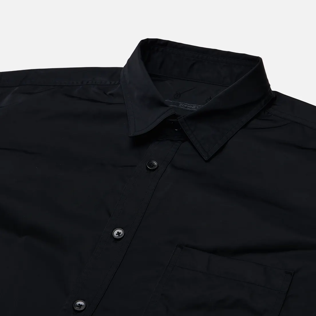 SOPHNET. Мужская рубашка Regular Collar Baggy