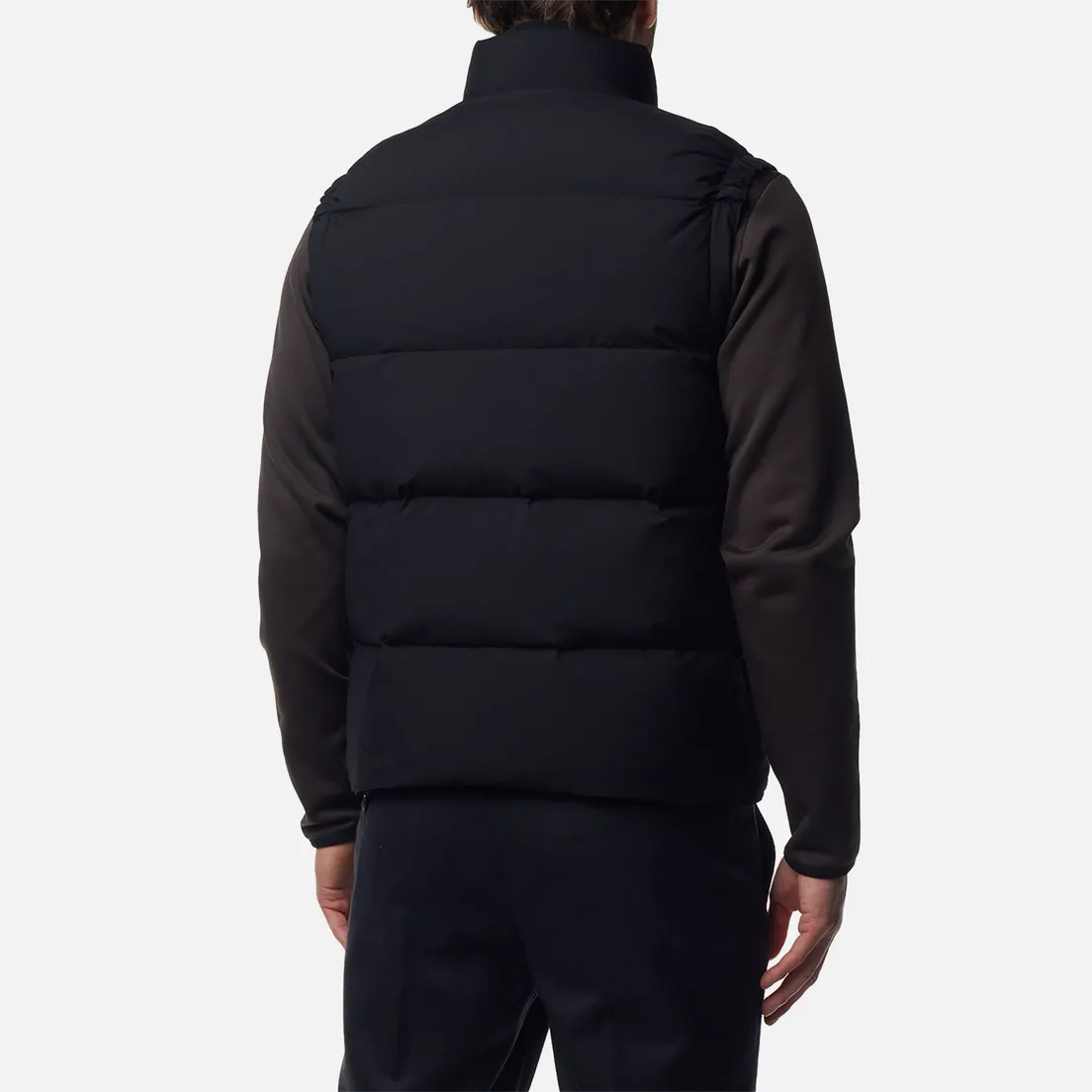 SOPHNET. Мужской жилет Light Weight Stretch Rip Stop Down