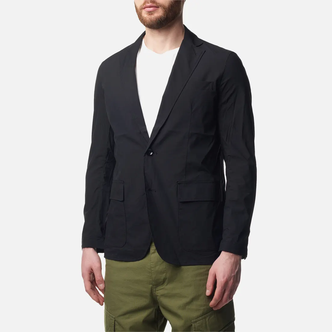 SOPHNET. Мужской пиджак Light Weight Stretch Rip Stop Packable 2 Button