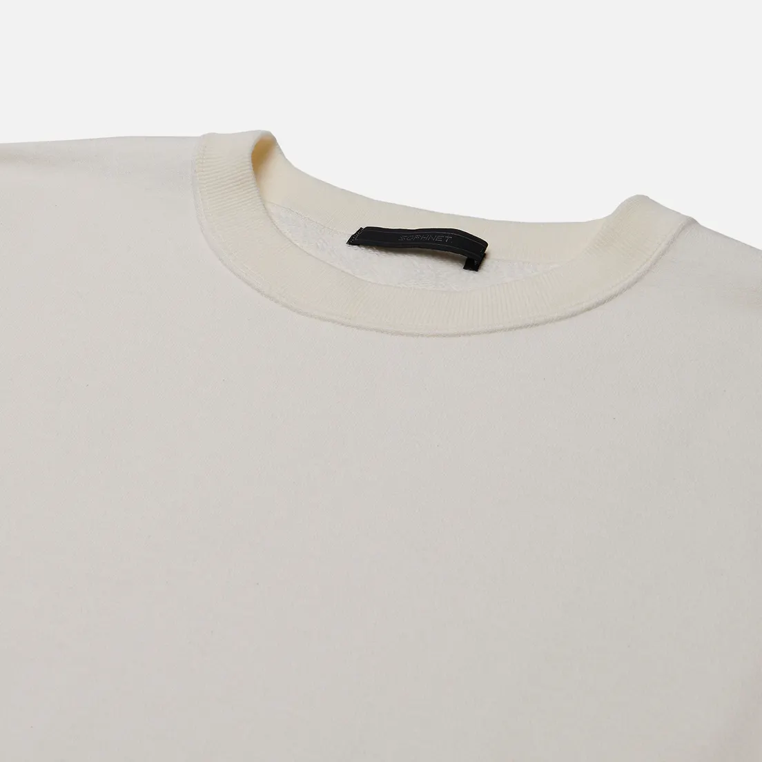 SOPHNET. Мужская толстовка Cotton Cashmere Crew Neck