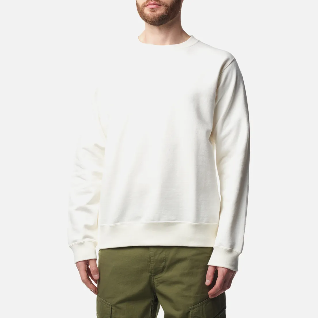 SOPHNET. Мужская толстовка Cotton Cashmere Crew Neck