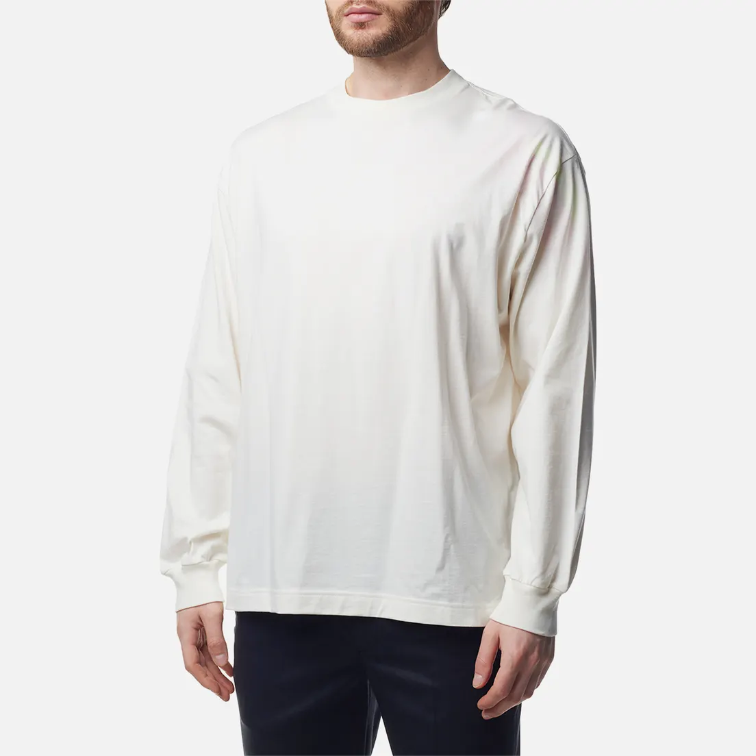 SOPHNET. Мужской лонгслив Supima Cashmere Baggy