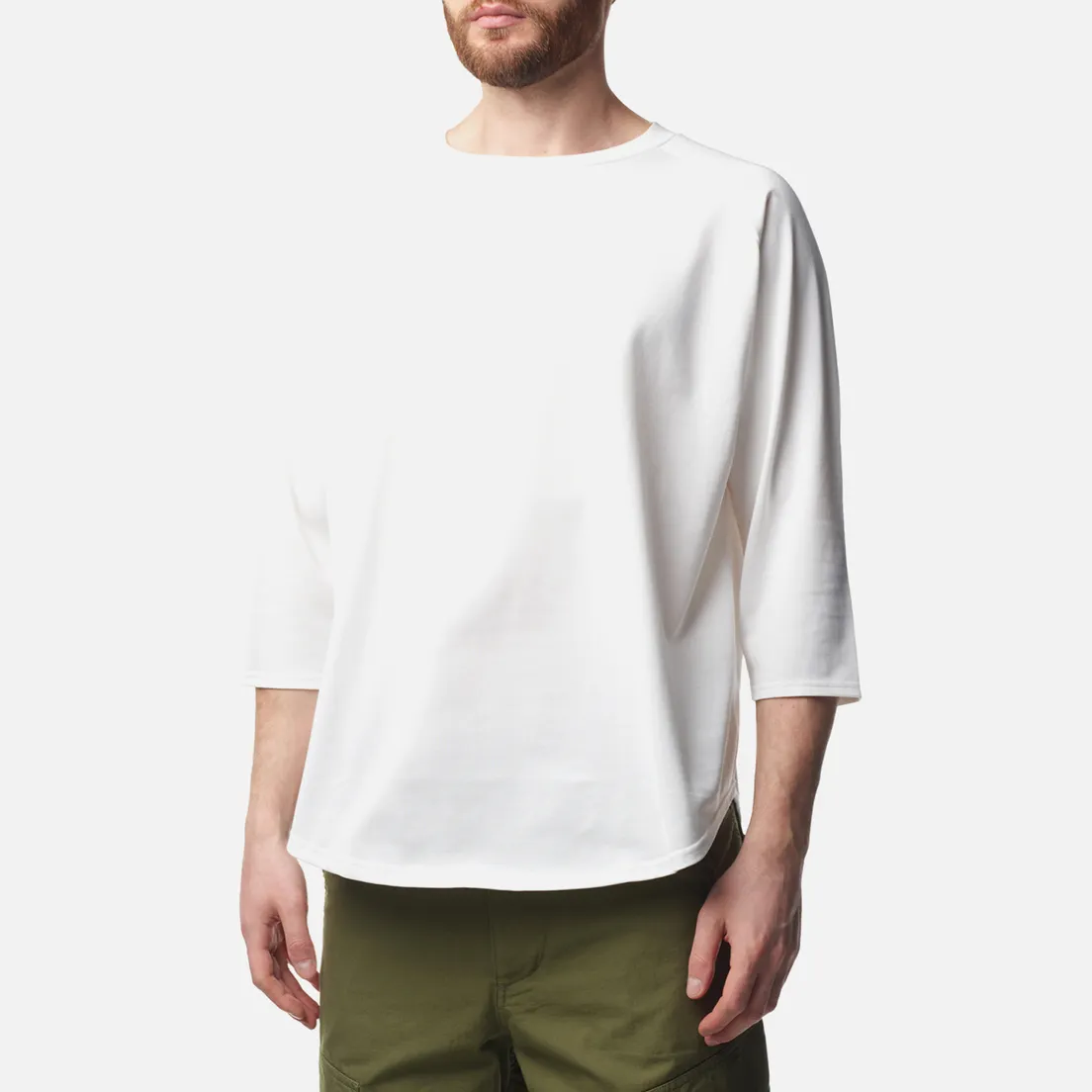 SOPHNET. Мужская футболка Wide Football Raglan Sleeve