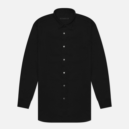 Мужская рубашка SOPHNET. Wool Twill Baggy, цвет чёрный, размер M
