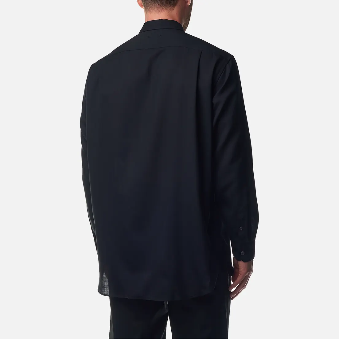 SOPHNET. Мужская рубашка Wool Twill Baggy