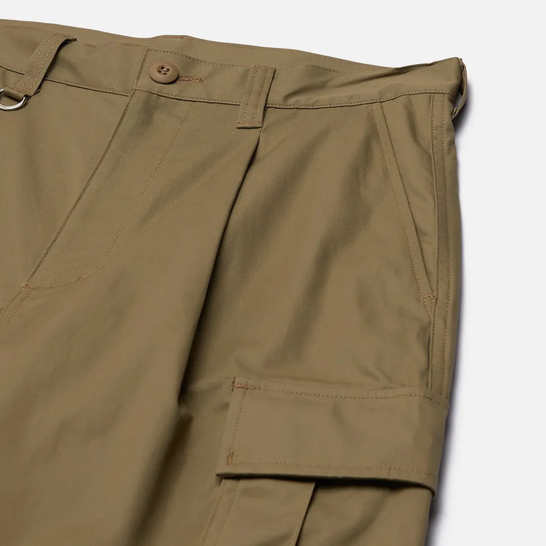 SOPHNET. Мужские брюки Brushed Gabardine Tapered Cargo